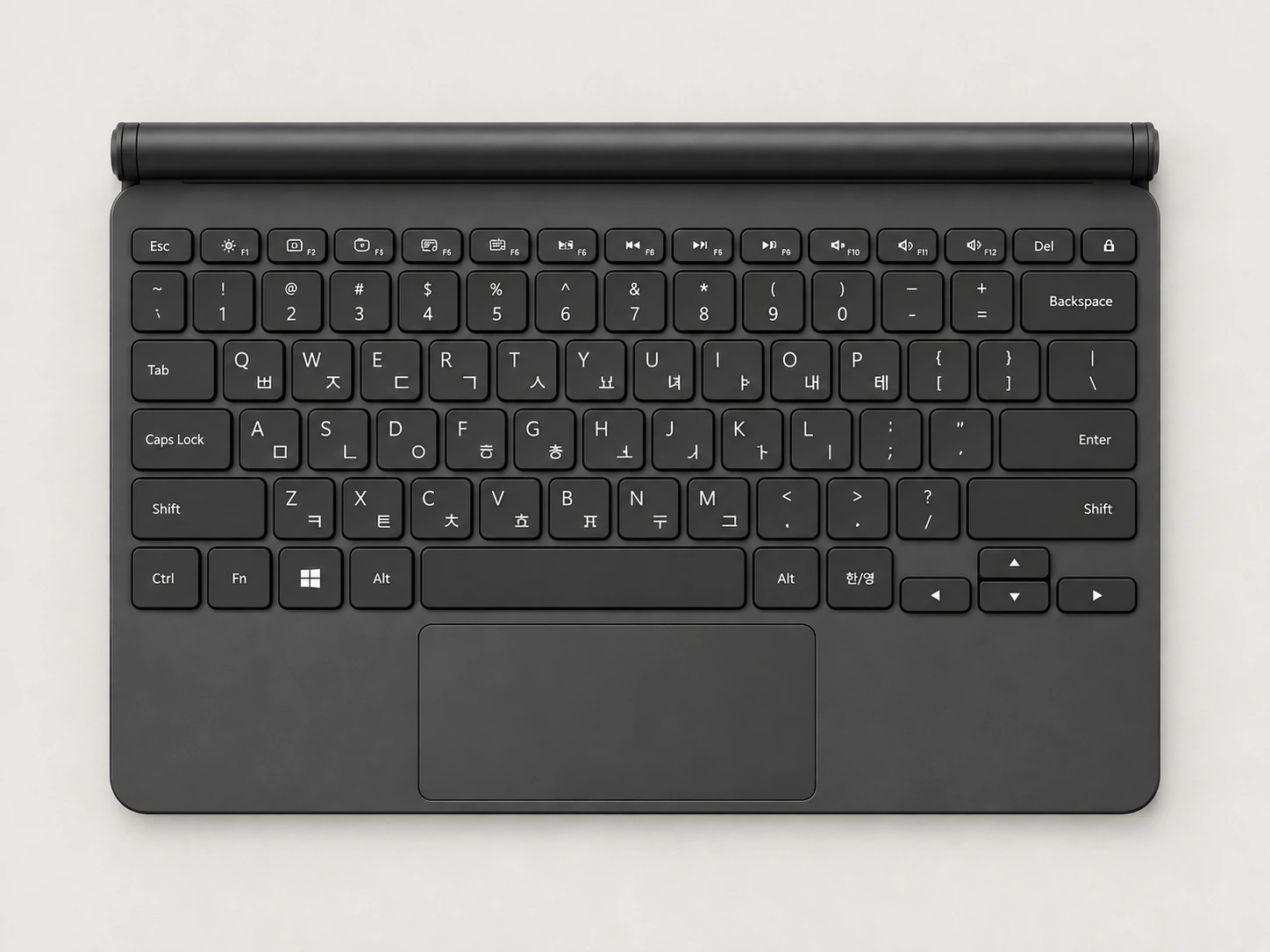 Vue avant du clavier TIGMA